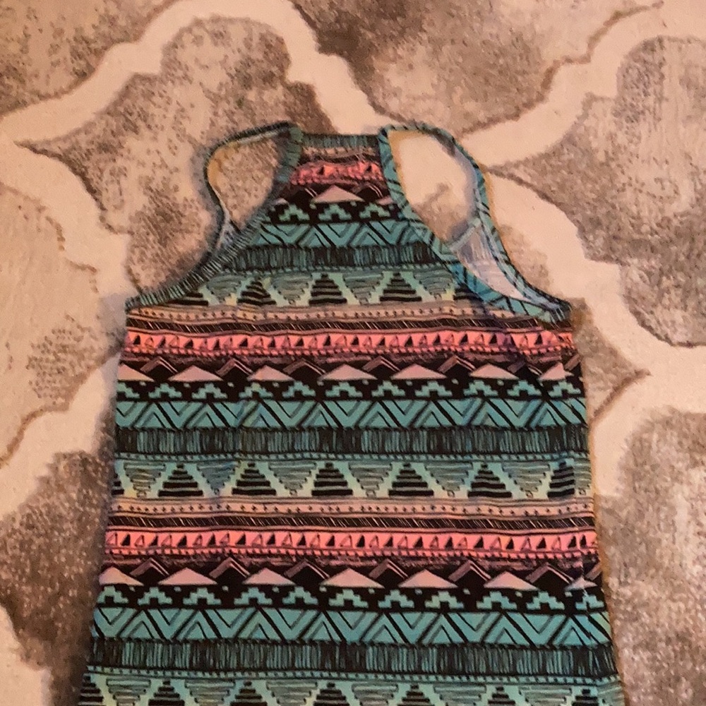Patterned tank top - Picture 2 of 2